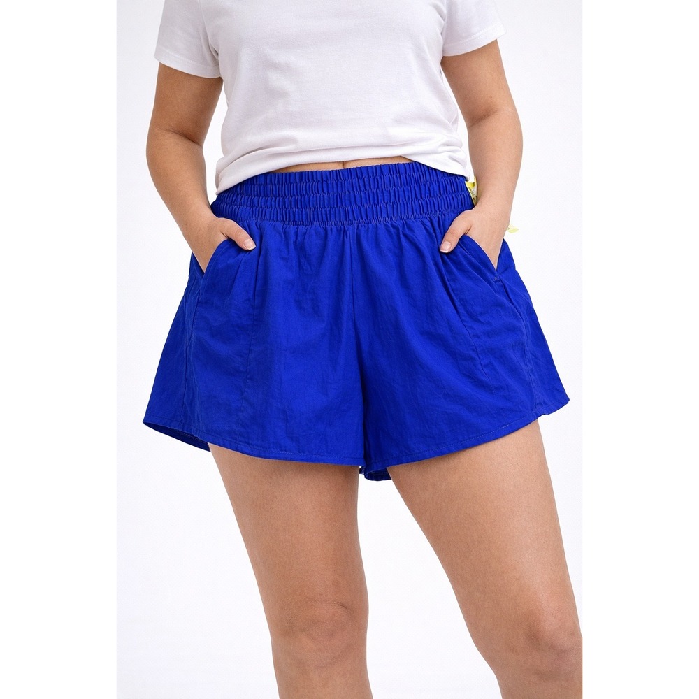 All in Motion Girls XL Blue High-Rise Standard Fit Activewear Shorts